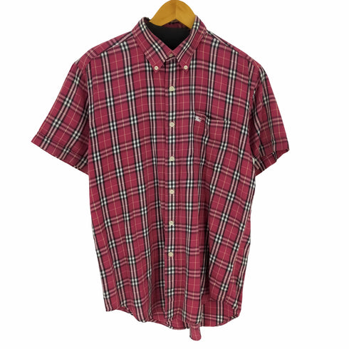 バーバリーロンドン BURBERRY LONDON BDチェック半袖シャツ メンズ JPN:M