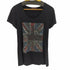 ジュリーブラック JURY BLACK ラインストーン UネックTシャツ Y2K メンズ ONE SIZE