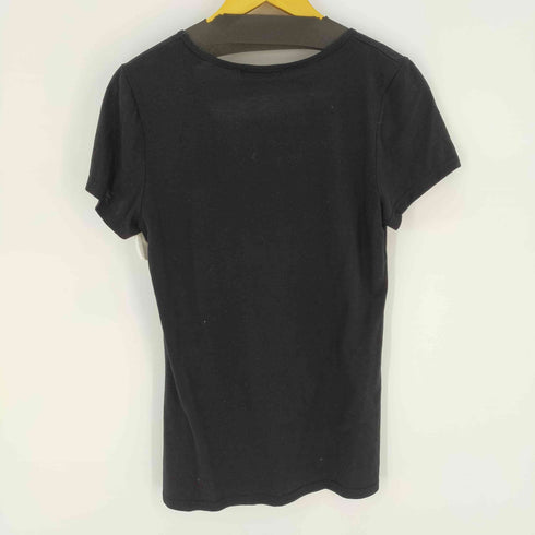 ジュリーブラック JURY BLACK ラインストーン UネックTシャツ Y2K メンズ ONE SIZE