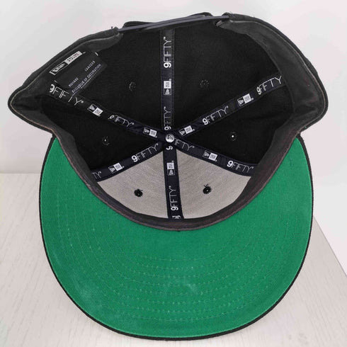 ニューエラ NEW ERA ×COMPOUND 9FIFTY フロント7刺繍 スナップバック 6パネルキャップ メンズ