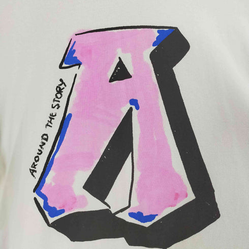 ザラ ZARA AROUND THE STORY Tシャツ メンズ import:S