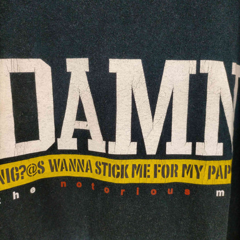 マスターピース MASTERPIECE DAMN プリント S/S TEE メンズ JPN:L
