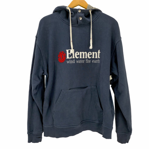 エレメント ELEMENT ロゴワッペンプルオーバーパーカー サムホール メンズ JPN:M
