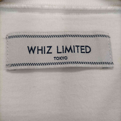 ウィズリミテッド WHIZ LIMITED フラワーモチーフロゴプリントクルーネックTシャツ メンズ JPN:M