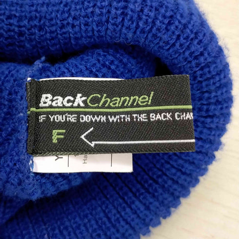 バックチャンネル Back Channel アクリルビーニー usa製 メンズ