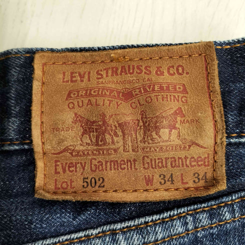 リーバイス Levis 00s~ Classic Series クラシックシリーズ 裏359 502-03 ジップフライデニムパンツ メンズ W:34 L:34