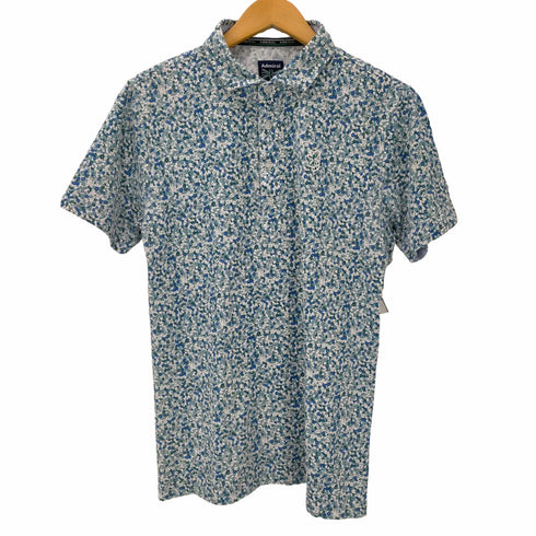 アドミネラルゴルフ Admiral GOLF S/S 花柄ポロシャツ メンズ JPN:XL