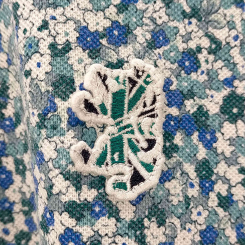 アドミネラルゴルフ Admiral GOLF S/S 花柄ポロシャツ メンズ JPN:XL