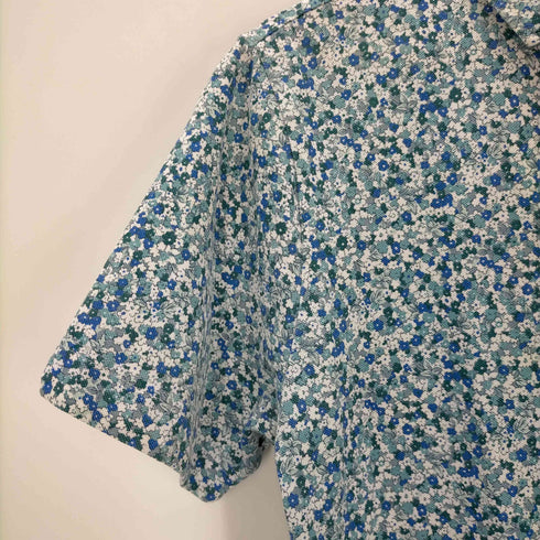 アドミネラルゴルフ Admiral GOLF S/S 花柄ポロシャツ メンズ JPN:XL