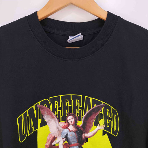 アンディフィーテッド UNDEFEATED SAINT TENNIS S/S TEE セイント テニス S/S Tシャツ メンズ import:L