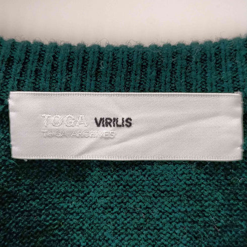 トーガビリリース TOGA VIRILIS Vネックニット メンズ JPN:46