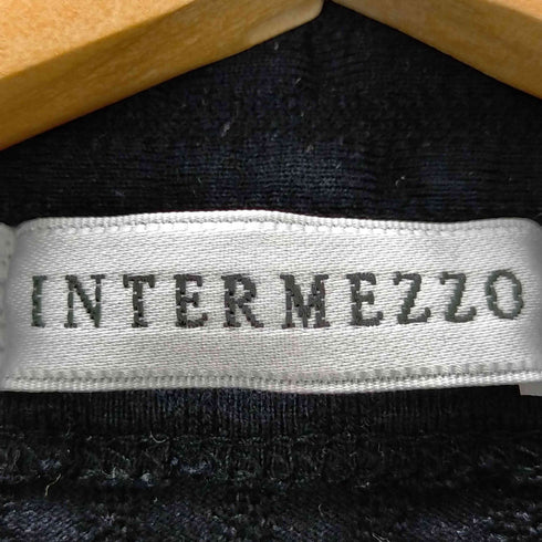 インターメッツォ INTERMEZZO S/S シアサッカージップポロシャツ メンズ JPN:L