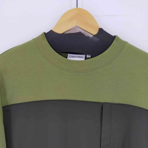 カルバンクライン CALVIN KLEIN Ripleve Zip Pocket Sweatshirt リプリーブ ジップポケット メンズ JPN:S