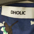 ディーホリック DHOLIC フロントボタン半袖マキシワンピース 花 総柄 レディース