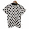 トリココムデギャルソン tricot COMME des GARCONS コットン ドット柄 クールネックTシャツ レディース