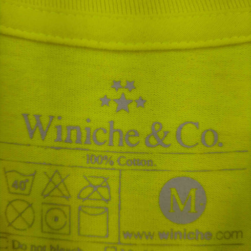 ウィニッチェアンドコー Winiche & Co. キャラクターロゴプリント S/S TEE メンズ JPN:M