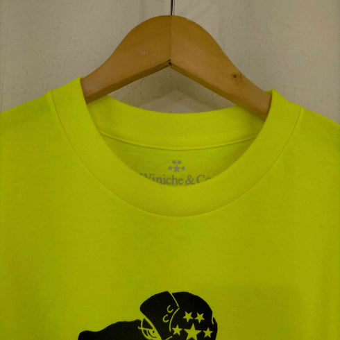 ウィニッチェアンドコー Winiche & Co. キャラクターロゴプリント S/S TEE メンズ JPN:M