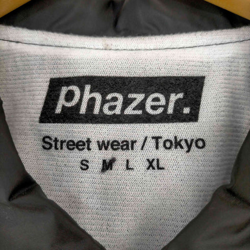 フェイザートウキョウ Phazer. TOKYO 7KHZロゴ コーチジャケット メンズ JPN:M