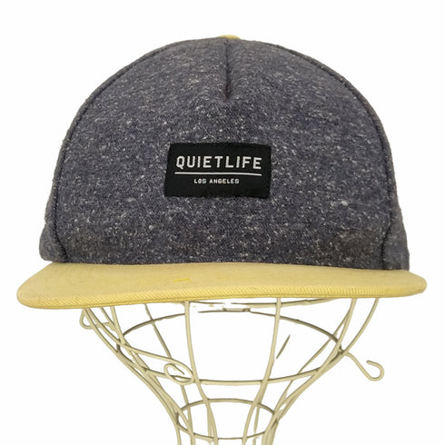 クワイエットライフ QUIET LIFE USA製ウールネップロゴキャップ メンズ