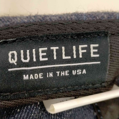 クワイエットライフ QUIET LIFE USA製ウールネップロゴキャップ メンズ