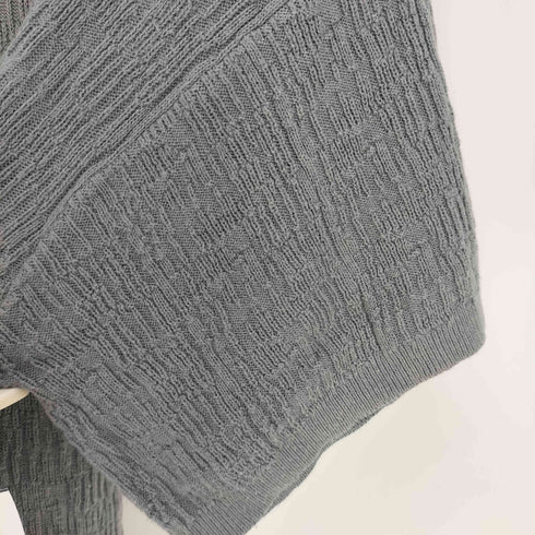 CLEL Jacquard Loose Short Sleeve Knit Polo Shirt ジャガード ルーズスリーブ ニットポロシャツ メンズ JPN:XS