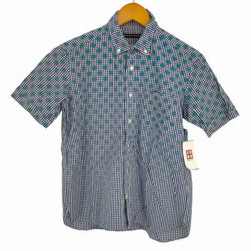 ツモリチサト TSUMORI CHISATO コットン ドット柄 BDチェックシャツ レディース JPN:1