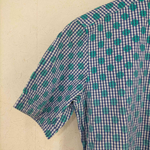 ツモリチサト TSUMORI CHISATO コットン ドット柄 BDチェックシャツ レディース JPN:1