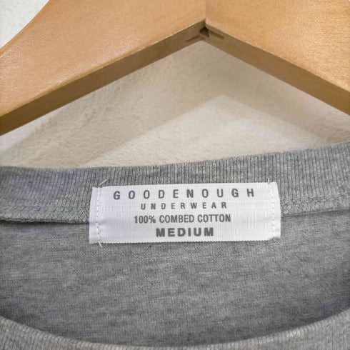 グッドイナフ GOOD ENOUGH UNDERWEAR バックロゴTシャツ COMBED COTTON メンズ JPN:M