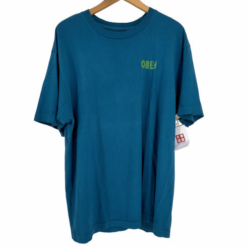 オベイ OBEY NO FUTURE FOR APATHY S/S TEE メンズ JPN:L
