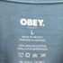 オベイ OBEY NO FUTURE FOR APATHY S/S TEE メンズ JPN:L