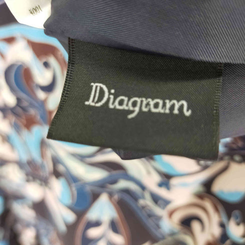 ダイアグラム Diagram 23SS ペイズリー柄 イージースカート レディース 36