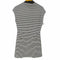 ザラ ZARA OTTOMAN KNIT MINI DRESS ボーダーワンピース レディース import:M