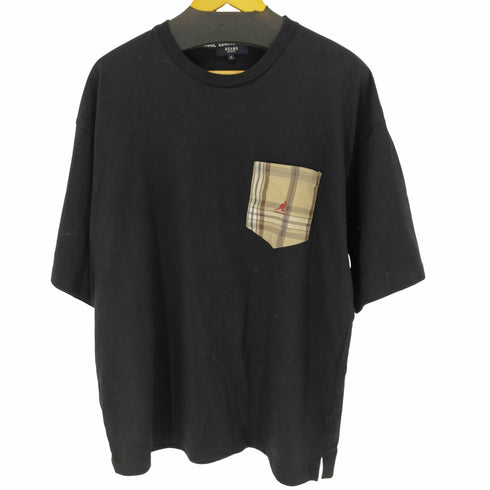 カンゴール KANGOL ワンポイント ビッグ Tシャツ チェックポケット メンズ JPN:L
