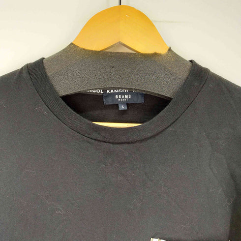 カンゴール KANGOL ワンポイント ビッグ Tシャツ チェックポケット メンズ JPN:L