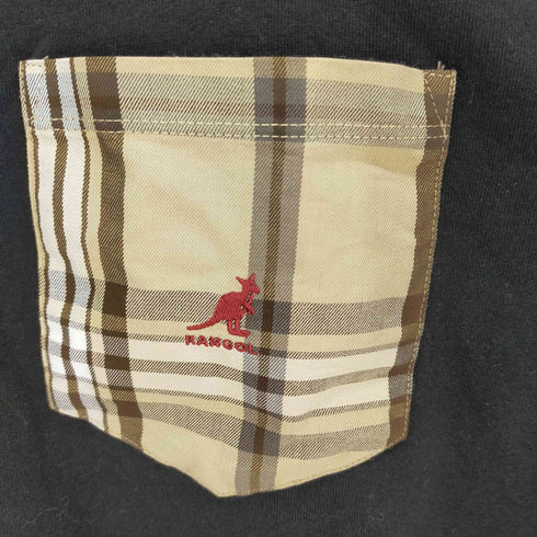カンゴール KANGOL ワンポイント ビッグ Tシャツ チェックポケット メンズ JPN:L