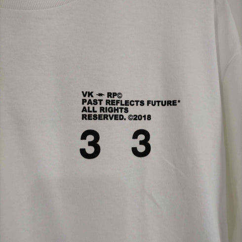 ヴェルディ VERDY 両面プリントTシャツ PAST REFLECTS FUTURE メンズ JPN:L