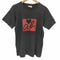 アニエスベー agnes b. Y2K ロゴ ハートプリント シングルステッチ 半袖Tシャツ レディース
