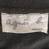 アニエスベー agnes b. Y2K ロゴ ハートプリント シングルステッチ 半袖Tシャツ レディース