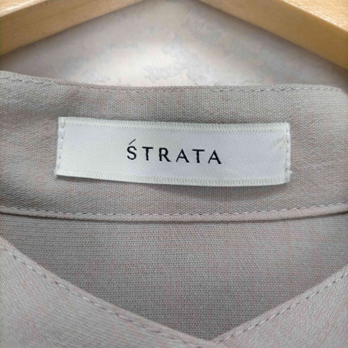 STRATA タックスリーブシャツワンピース レディース SHORT