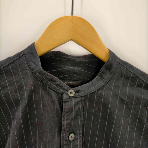 コモリ COMOLI 19AW Band color shirt メンズ JPN:2