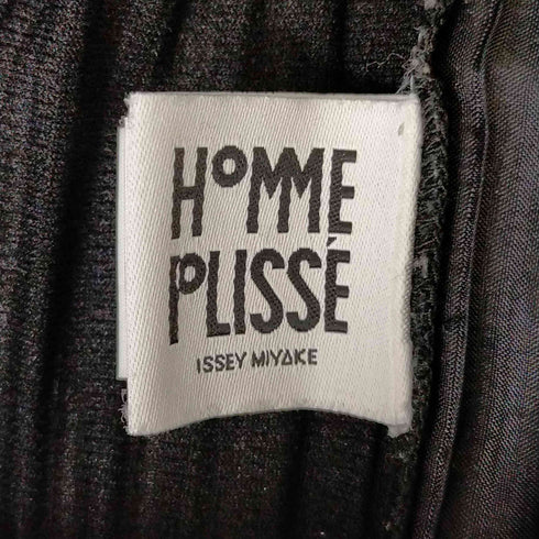 オムプリッセ イッセイミヤケ HOMME PLISSE ISSEY MIYAKE プリーツ テーパードパンツ メンズ 2