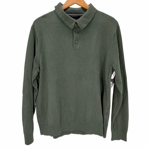 ランズエンド LANDS END L/S スーピマコットンポロシャツ メンズ JPN:L