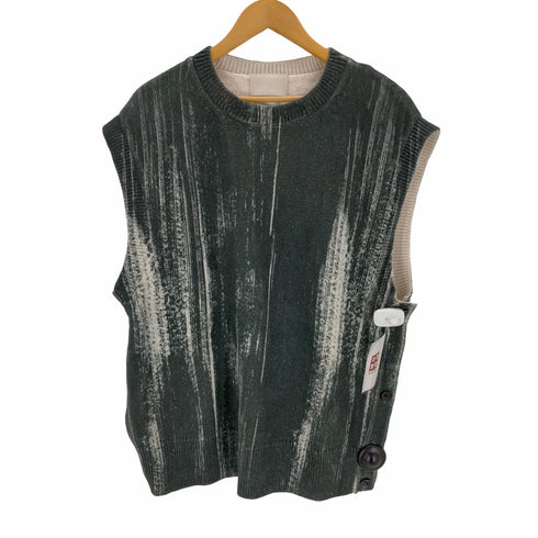 ヨーク YOKE Printed Cotton Crewneck Vest メンズ JPN:2
