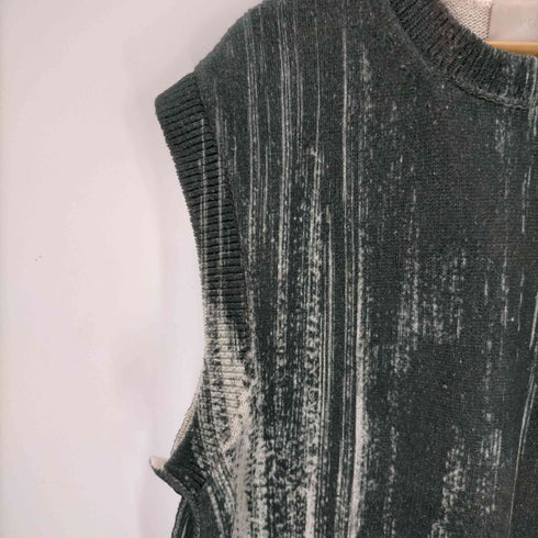 ヨーク YOKE Printed Cotton Crewneck Vest メンズ JPN:2