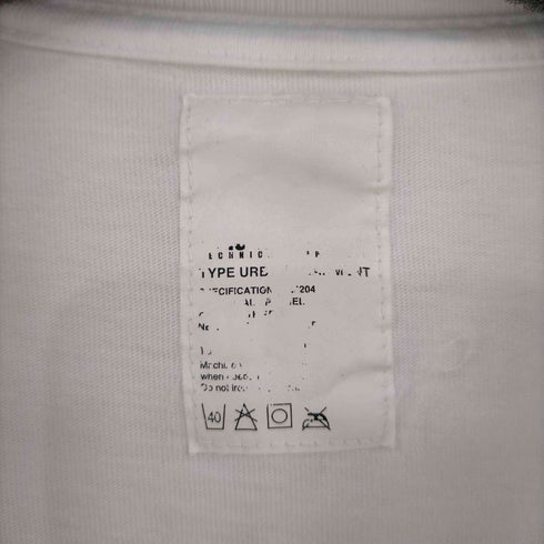 ネイバーフッド NEIGHBORHOOD NBHD CO フロッキープリント クールネックTシャツ メンズ