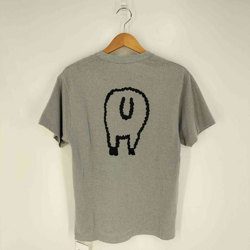 ウールリッチ WOOLRICH C/N ROUND BODY PRINT 2 TEE メンズ USA:XXS