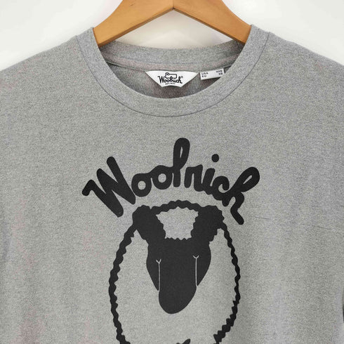 ウールリッチ WOOLRICH C/N ROUND BODY PRINT 2 TEE メンズ USA:XXS