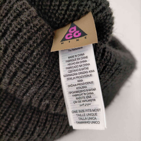 ナイキエーシージー NIKE ACG フロントロゴ刺繍 アクリルウールビーニー メンズ ONE SIZE