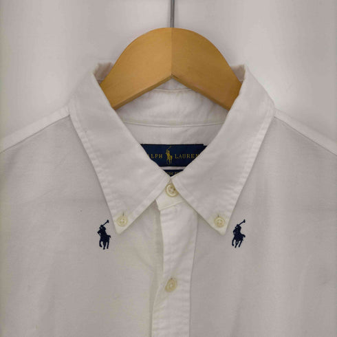 ラルフローレン RALPH LAUREN マルチポニー刺繍 ボタンダウンシャツ 総柄 メンズ import:L
