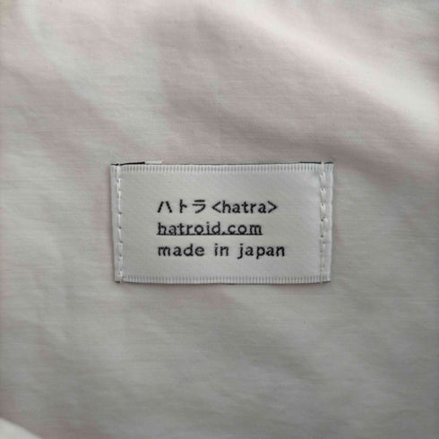 ハトラ hatra 比翼 バイカラー コットンポリシャツ メンズ JPN:2